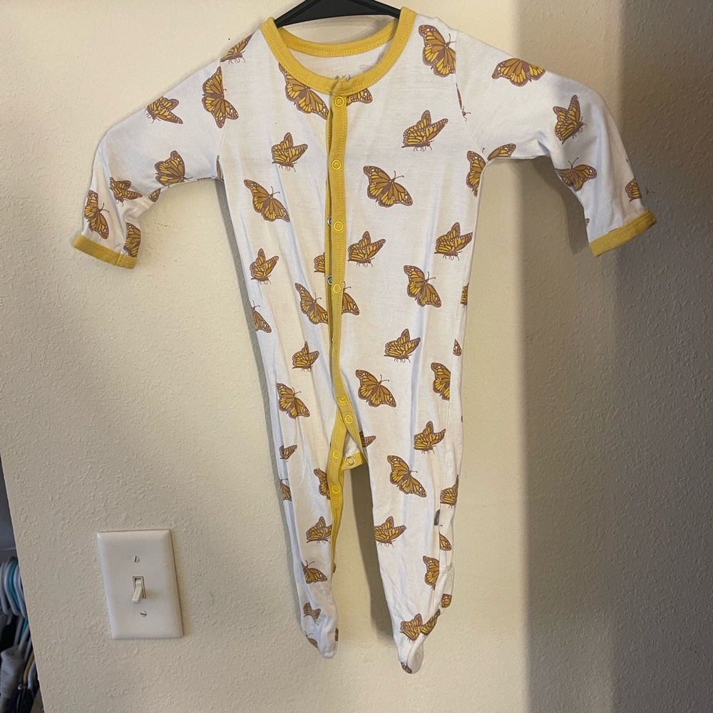 Kyte monarch footie sleeper 3-6m